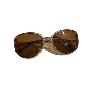 Gloria Vanderbilt Zyloware 746 Brown Multicolor  Oval Sunglasses FRAMES ONLY